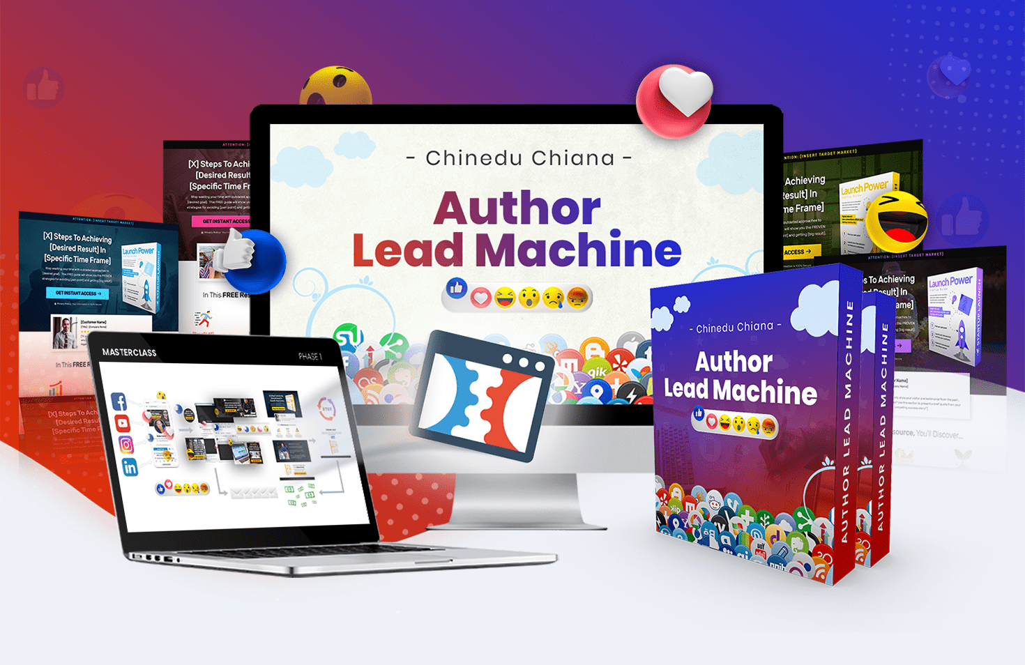 The Author Lead Machine is a social media lead generation program that will help writers, authors, bloggers and course creators grow their readers and sales through their Facebook profiles.